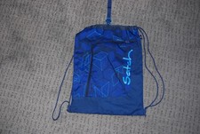 Sportbeutel von Satch blau gemustert