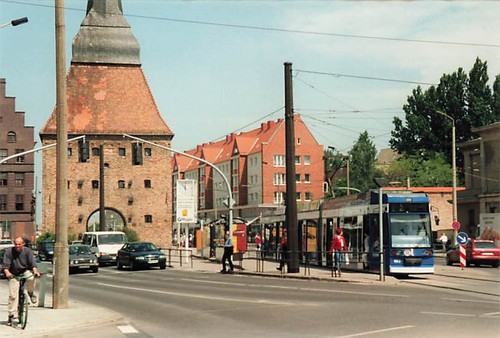 Foto tram rostock steintor - foto,
