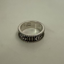 Gucci Ring GG Silber 925 Größe 10