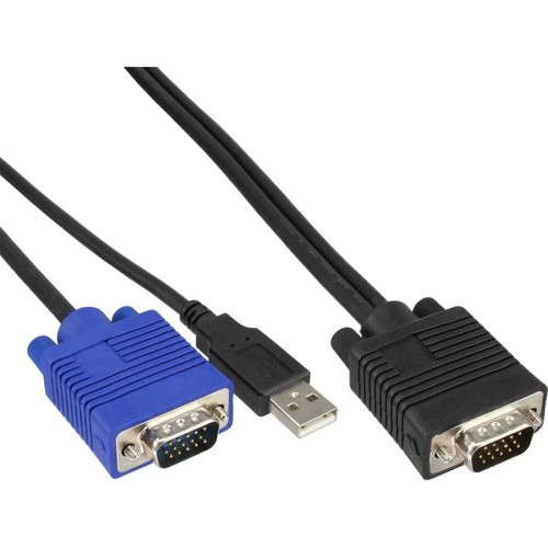 Inline kvm kabelsatz usb - inline®, kabelsatz,