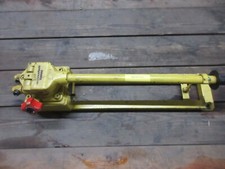 Weber Hydraulik Hand Pumpe Zylinder 320 mm und 75 mm Spannstücke Keil Stempel