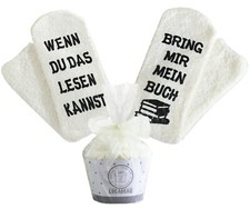 Socken mit Spruch