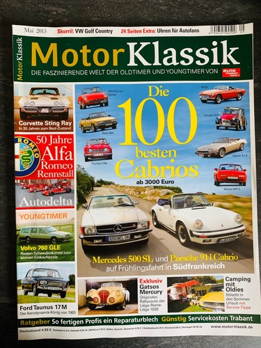 Motor klassik 2013 heft - heft, mai