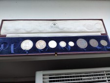 Sammlung von 8 Silbermünzen