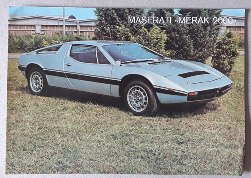 Maserati merak 2000 prospekt - 2000,