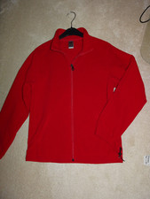 Trigema  Fleece Jacke rot Gr. 152 wie Damen Gr. 34 ungetragen