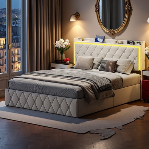 Boxspringbett polsterbett - boxspringbett,