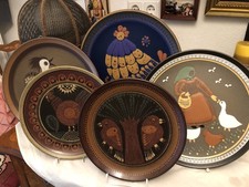 KMK Manuell Kupfermühle Wandteller Keramik 