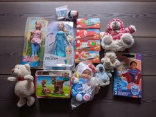 14teliges Spielzeug Paket alles Neuware Barbie Frozen Lego Märklin