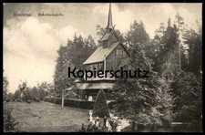 ALTE POSTKARTE ROMINTEN HUBERTUSKAPELLE FAMILIE PERSONEN Kapelle Kirche bei Köni