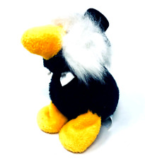 Nici Plüsch Plüschtier Adler Sam mit schwarzem Hut ca. 12 cm groß