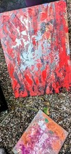 Einzigartiges Acrylbild Fluid Painting / Acrylic Pouring / Unikat / 30x40