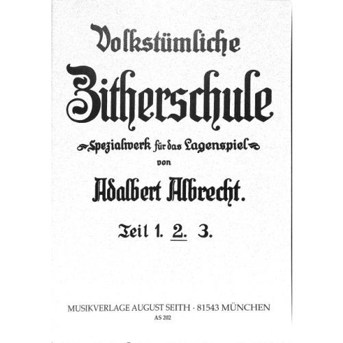 Volkstümliche zitherschule - volkstümliche,