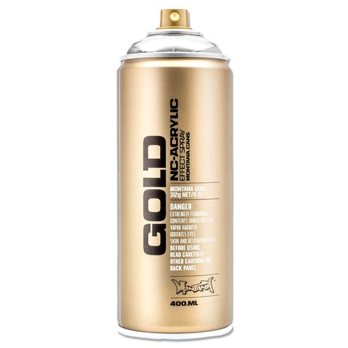 Montana cans gold chrome - cans,