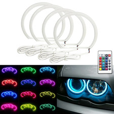 4pcs RGB Cotton LED Angel Eyes