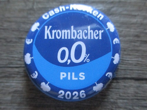 Kronkorken krombacher - kronkorken, 0,0%