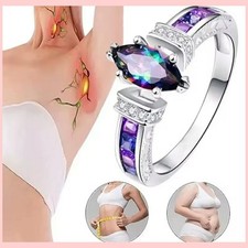 Magnetic Health Ring Magnet Schlankheits Ring Abnehmen Gewichtsverlust Therapie✅