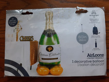 Folienballon Champagnerflasche - Höhe 152 cm - neu in OVP