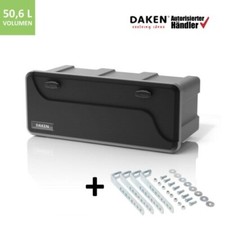 Deichselbox Daken Blackit L