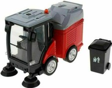 Straßenreinungsfahrzeug Müllauto Müllwagen  Spielzeugauto Lastwagen mit Rückzug