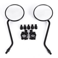 Paar Schwarz Rund Motorrad