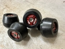 GSG Sturzpad-Satz Rot * Vorderrad + Hinterrad * BMW S1000RR S1000R K47 2014-2016