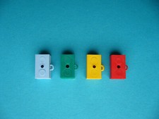 Timpo Einzelteile für die Postkutsche: 4 Postkutschen-Gepäckstücke - Koffer -