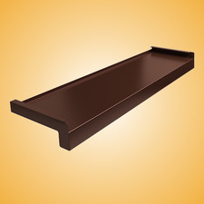 Fensterbank Aluminium Braun