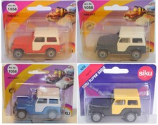Siku Super 1058 Jeep CJ-5 2.5L mit Softtop, ca. 1:55