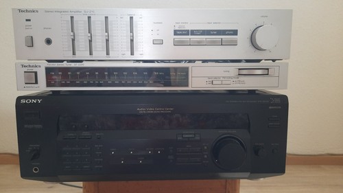 Hifi anlage mit plattenspieler - hifi,