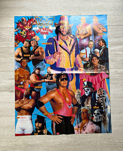 Vintage wwf 1990s bravo tour - wwf,