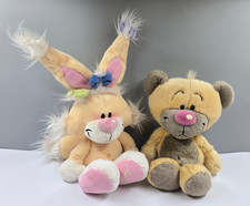 Pimboli & Mimihops Set | Diddl | Bär Hase Plüschtier Stofftier | 31cm & 37cm |