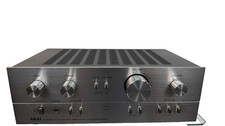 Akai AM 2250 vintage stereo amplifier / Vollverstärker SILBER