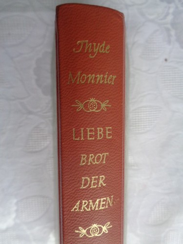 Thyde monnier liebe brot - thyde,