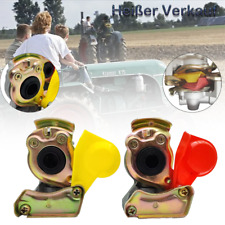 Kupplungskopf rot gelb M22 Set mit Ventil Für LKW/Zugmaschine Traktor Druck-luft