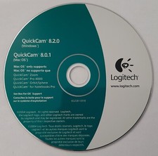 CD-ROM: Logitech QuickCam 8.2.0
