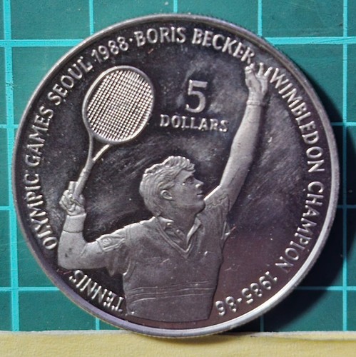 Niue dollar 1987 boris - 5,