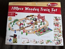 Eisenbahn 100pcs Wooden Train