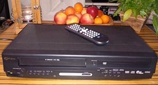 FUNAI 4HEAD DBA-M1000DB VHS VIDEORECORDER & DVD/CD/MP3 PLAYER MIT FERNBEDIENUNG!