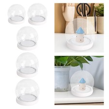 Klare Glaskuppel mit Sockel