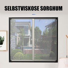 Fliegengitter Magnetrahmen Insektenschutz Fenster ohne Bohren Magnet 130x150 cm