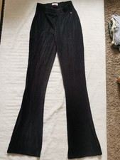 Vingino ❤️ Hose Schwarz Stoffhose 16 Schlaghhose 170 Black Baumwolle Top Kord 