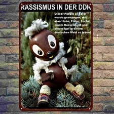 Blechschild Pittiplatsch