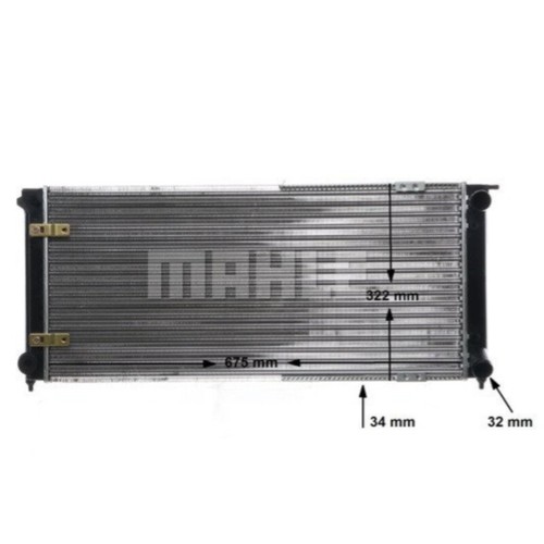 Kühler 675x322mm für - kühler,