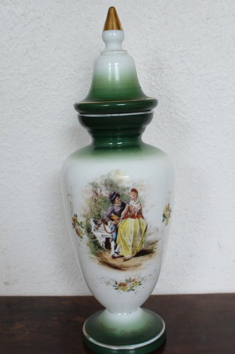 Dekorative alte bemalte - alte,