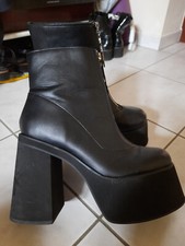Killstar Plateau High Heels Gothic Gr. 41 schwarz sexy WGT