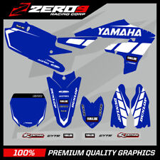 YAMAHA MOTOCROSS GRAFIKSATZ MX AUFKLEBER: YZ YZF 65 85 125 250 450 GESCHWINDIGKEIT BLAU