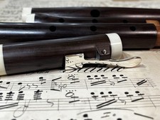 Barocke Traversflöte Holz Querflöte, a=440Hz neuwertig