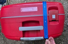 Roter Samsonite-Koffer, Groß (L), sehr guter Zustand. Original-Hartschale, ideal