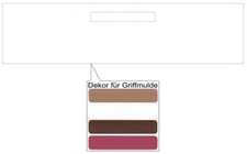 IKEA Märsta Schubladenfront 80x20cm weiß Griffmulde 902.854.33